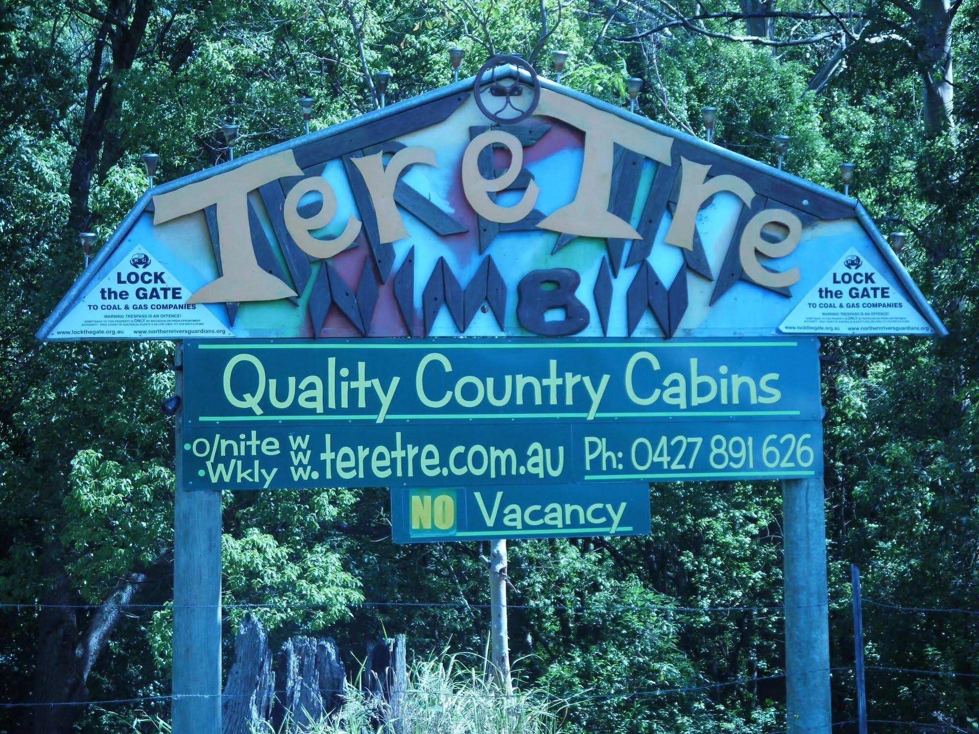 Teretre Cabins Nimbin Βίλα Εξωτερικό φωτογραφία